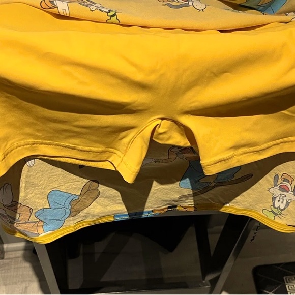 🏰RARE💛NWT🔥RARE🧨OUTDOOR VOICES DISNEY GOOFY ATHLETIC DRESS SHORTS BRA - Picture 6 of 6